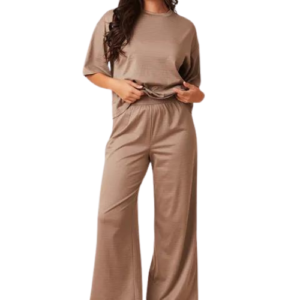 Fawn Classic Fleece Oversized Pyjama Trousers