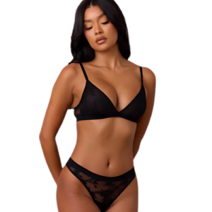 Innerwear Lace Triangle Bralette